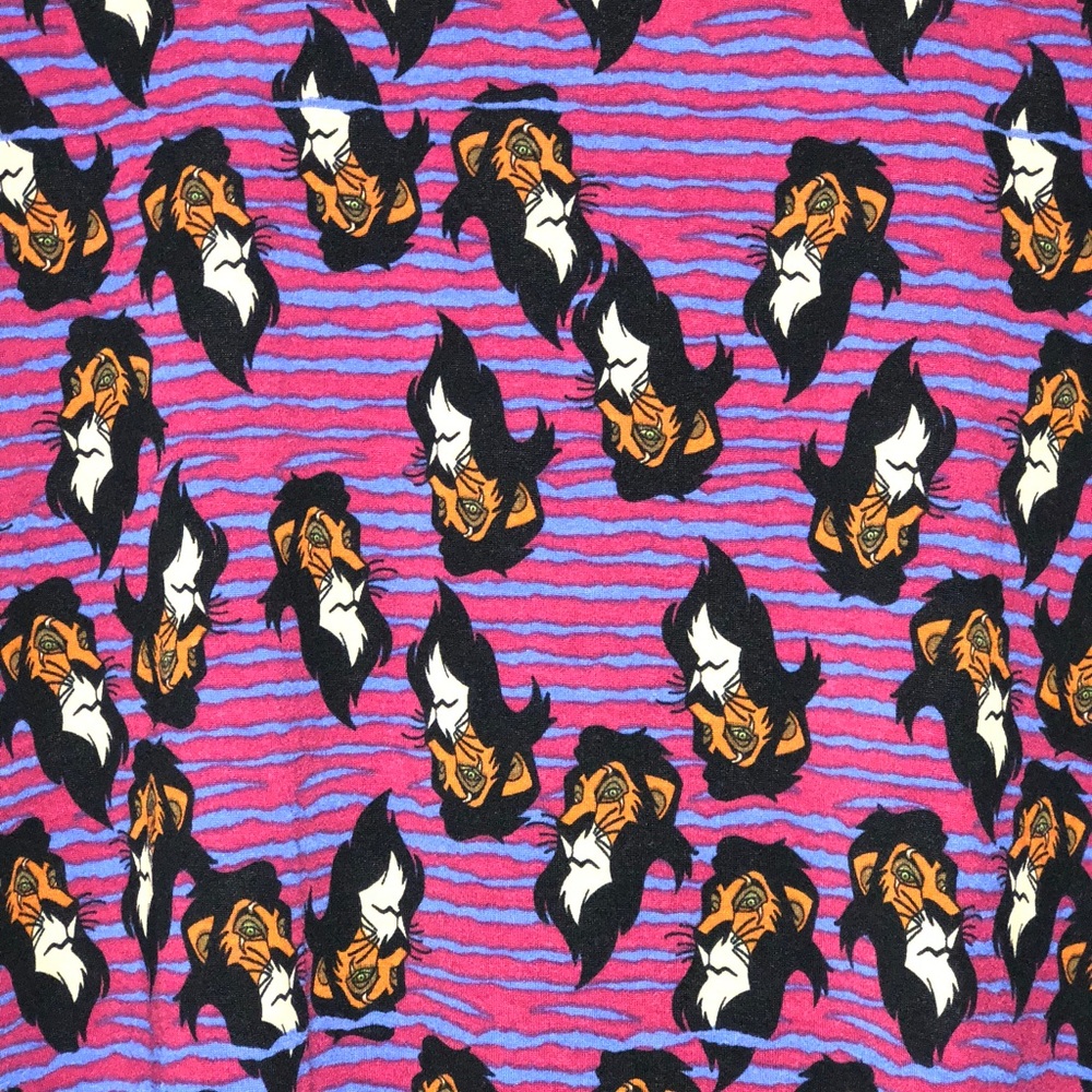 Lularoe Disney Irma scar large